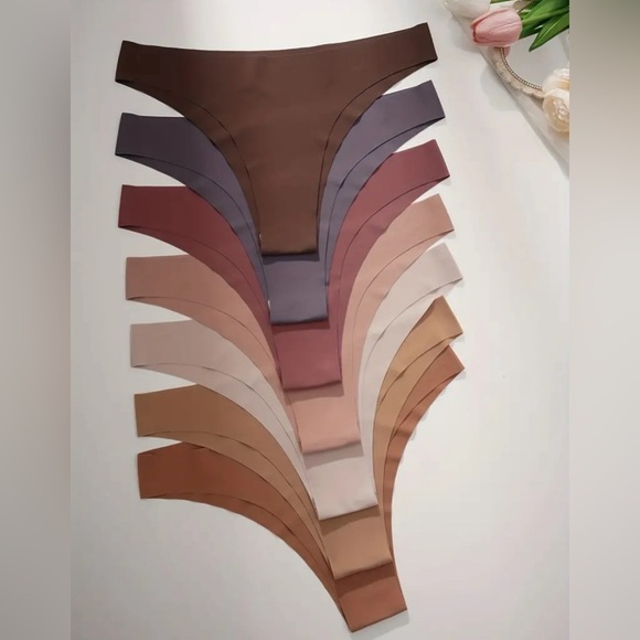 Seamless Underwear Thong Panty Set of 7 ✨💕 New SZ L - Picture 1 of 3